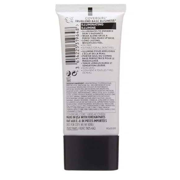 💖3/$15💖 COVERGIRL TruBlend Face Primer, 400 Illuminating - Picture 4 of 4